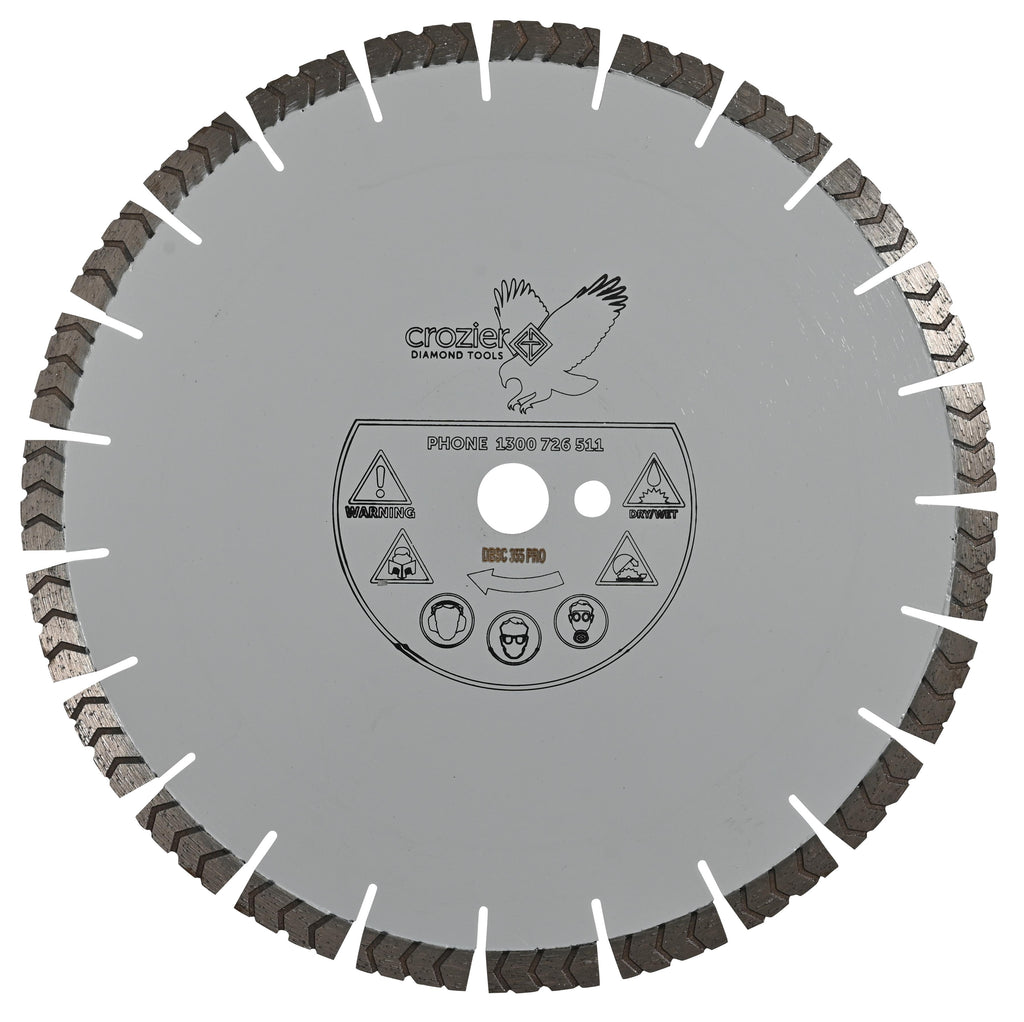 Grey Silent Diamond Demolition Saw Blade