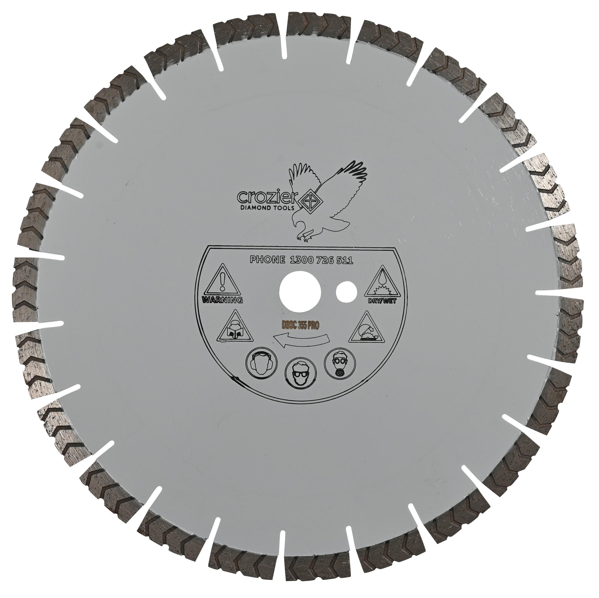 Grey Silent Diamond Demolition Saw Blade