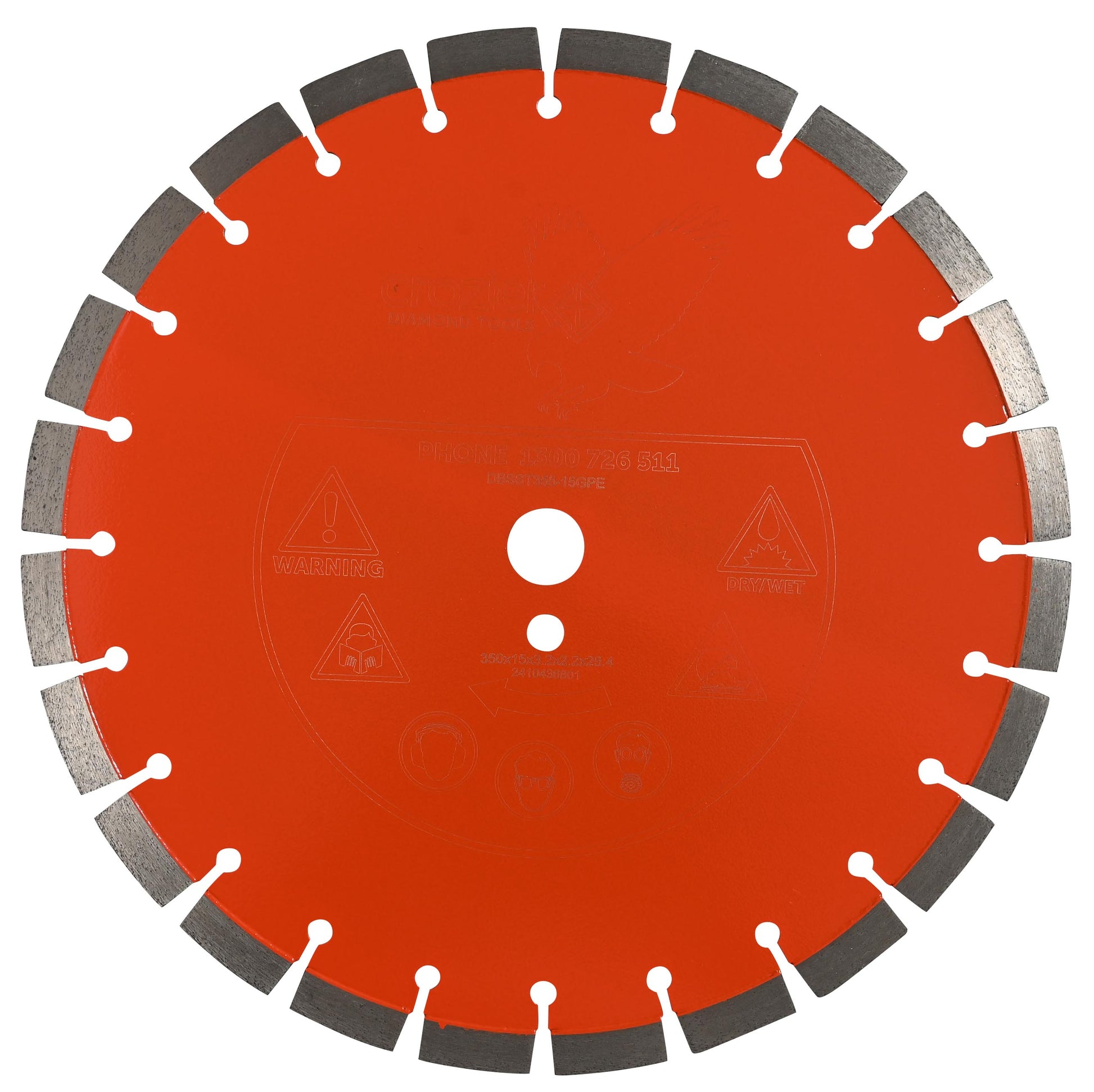 Professional Orange Combination Diamond Blade