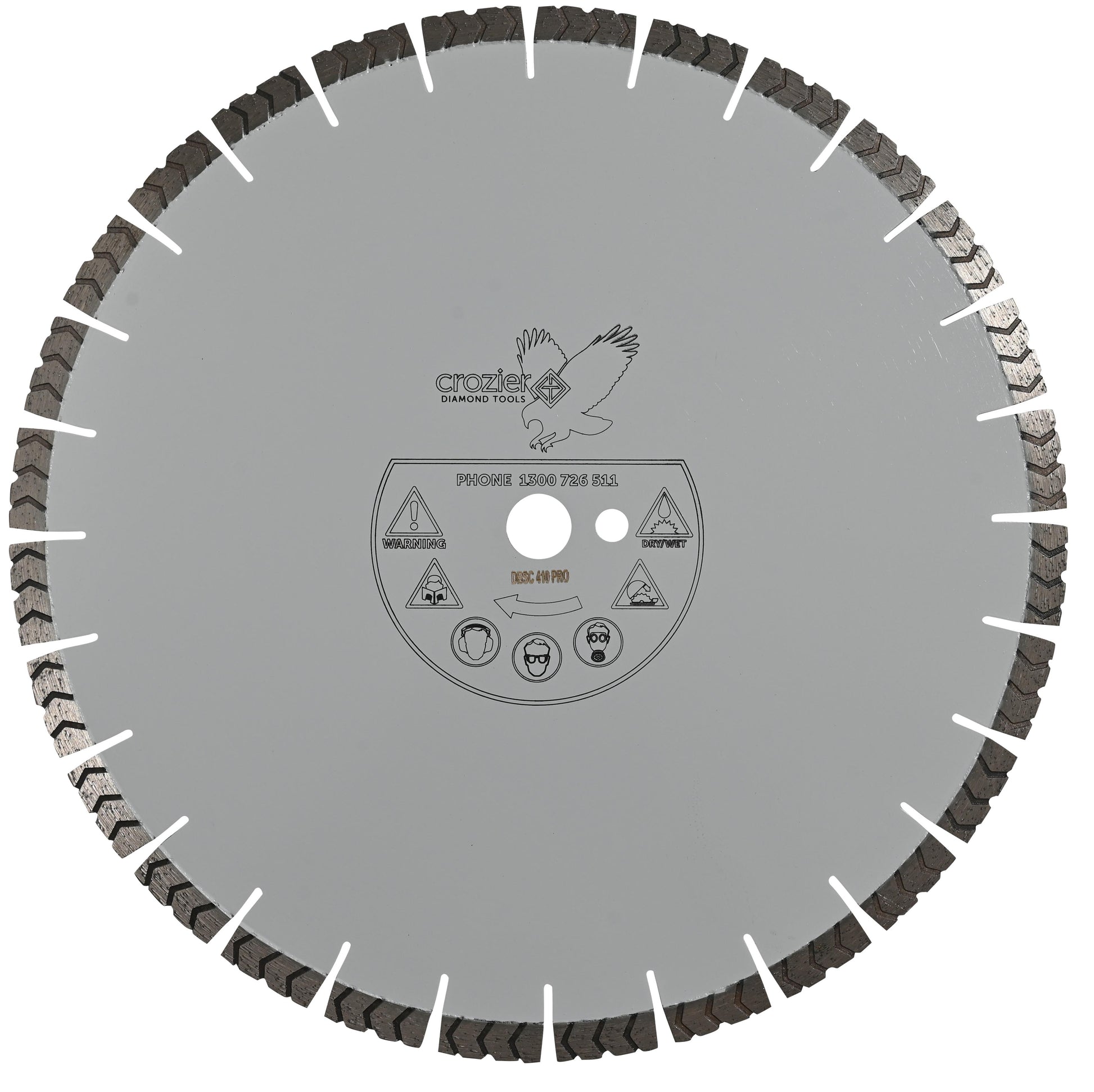 Grey Silent Diamond Demolition Saw Blade