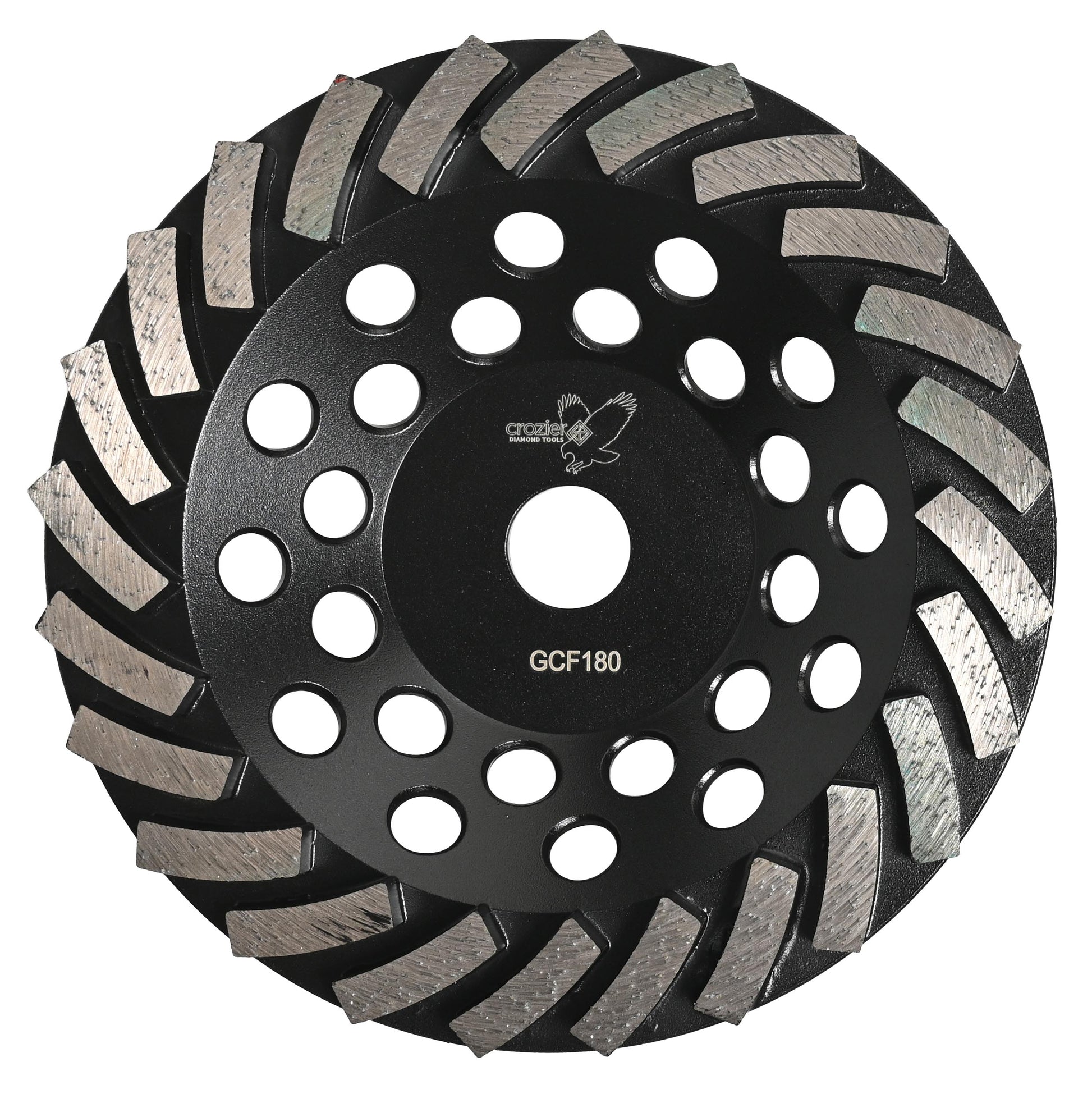 Professional Black Cup Wheel Coffin Segment