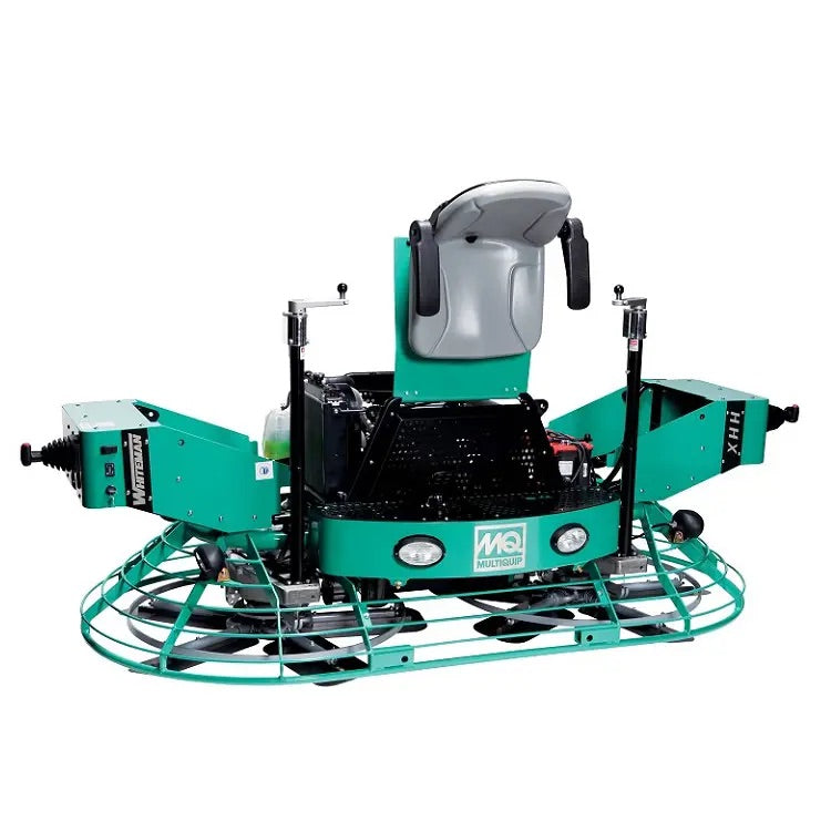 MQ Whiteman Ride-On Power Trowel HHXDF5 46" - Mechanical - Kubota 31 hp Petrol/LPG