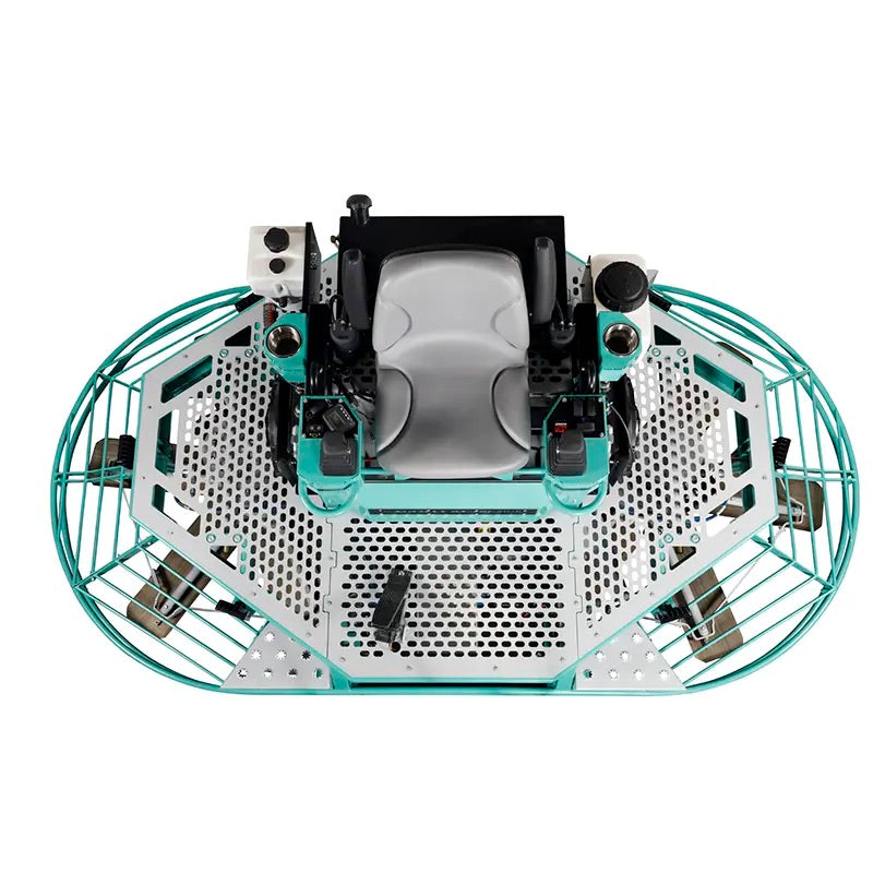 MQ Whiteman Ride-On Power Trowel MD105 60" - Hydrostatic - Dual Honda 24 hp Petrol